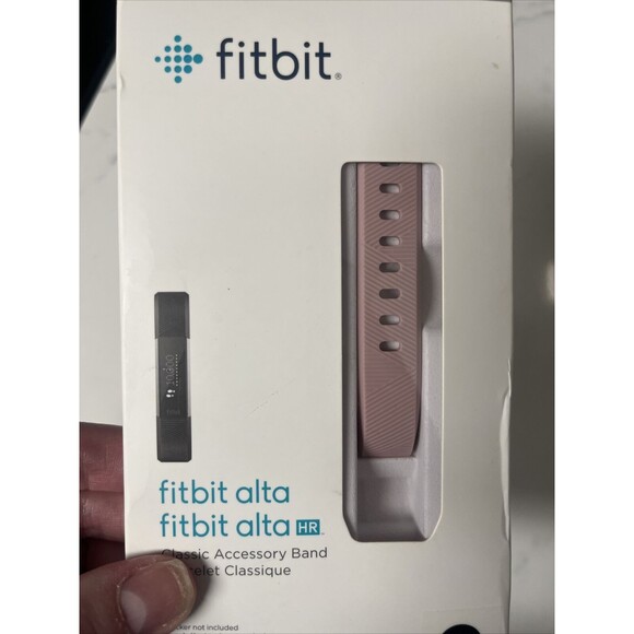 NEW Genuine Fitbit Alta & Alta HR Classic Band Pink Size Small S/P - Picture 7 of 8